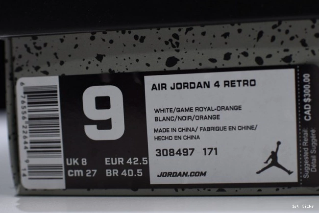 Jordan 308497-171 Crimson-Royal White 4 Blue Air Bright 0727